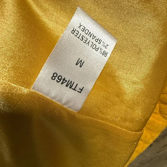 TMHL Anthropologie quilted bell sleeve lightweight jacket, M, dark mustard colo - Picture 3 of 6